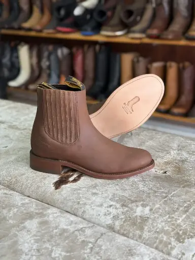 Bota Genus Cafe Cuero